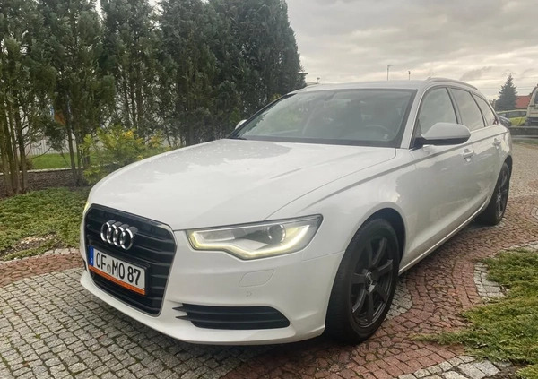 Audi A6 cena 62500 przebieg: 198000, rok produkcji 2014 z Odolanów małe 56